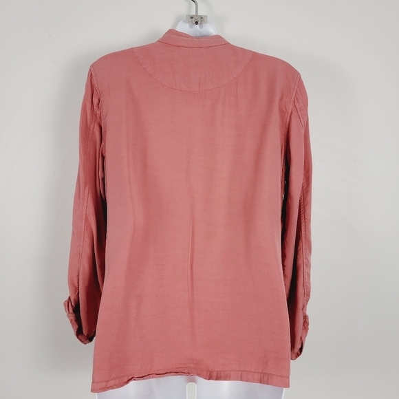 Sanctuary 100% Lyocell Snap Front Lightweight Jacket Size M - Picture 5 of 8